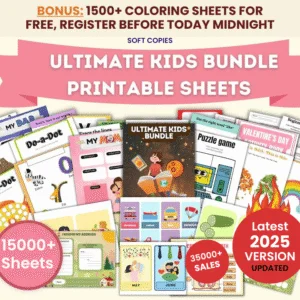15000+ Kids Worksheets