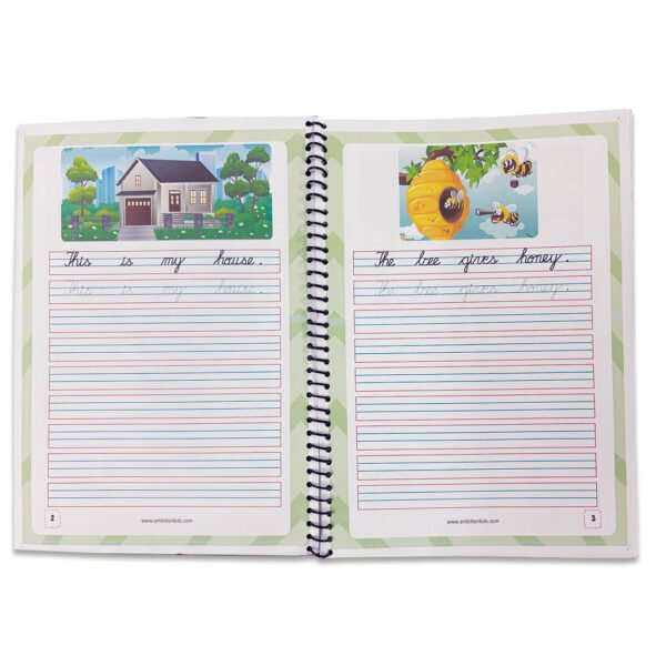 Cursive Writing Practice Book for Kids (Letters, Words & Sentences) - Image 7